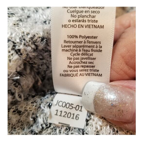 LuLaRoe Sweater Cardigan Shrug Front Waterfall Kimono Style Sleeves Size S - Picture 8 of 8